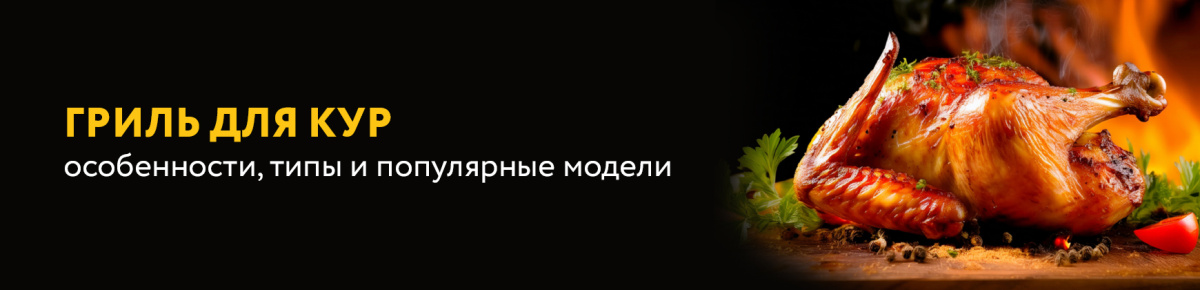 Гриль для кур: особенности, типы и популярные модели