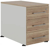 Тумба приставная КОБОР TS3-40/60 white/natural