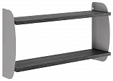 Полка КОБОР S2-80/20 aluminum/chicago