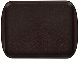 Поднос Luxstahl 330х260 мм шоколадный
