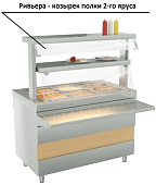 Козырек ATESY для полки 2-го яруса (755 мм) 316282