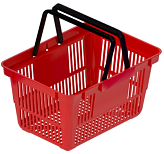 Корзина покупательская Корбис SBP20 красная