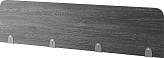 Верхний экран-перегородка Kобор EV-140 graphite/wood (ЛДСП)