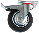 Колесо поворотное с тормозом Дигрус ПКОТ-Д 160 (D160)